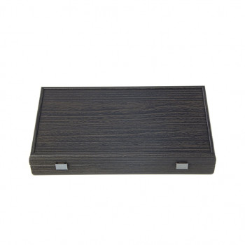 ПОКЕРНИЙ НАБІР В ЧОРНОМУ ДЕРЕВ'ЯНОМУ ФУТЛЯРІ 39х22см